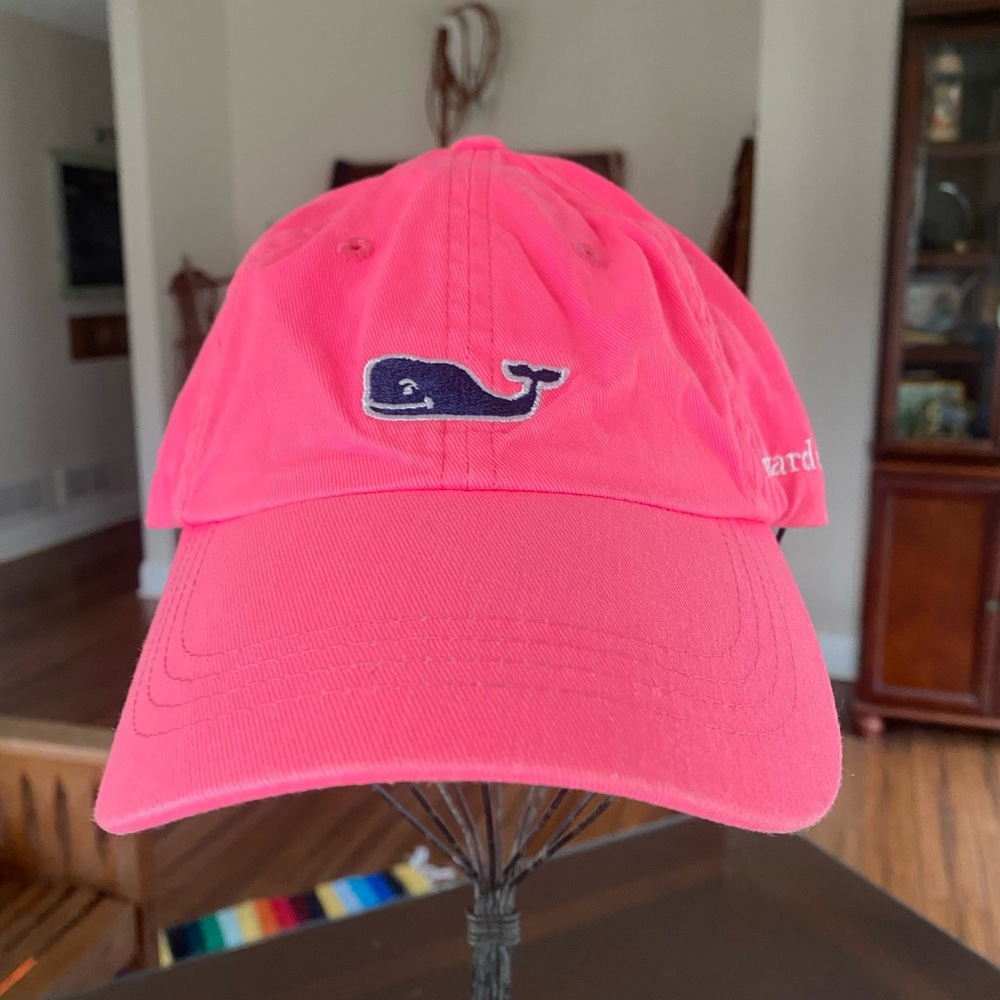 Vibrant Pink Vineyard Vines Ball Cap